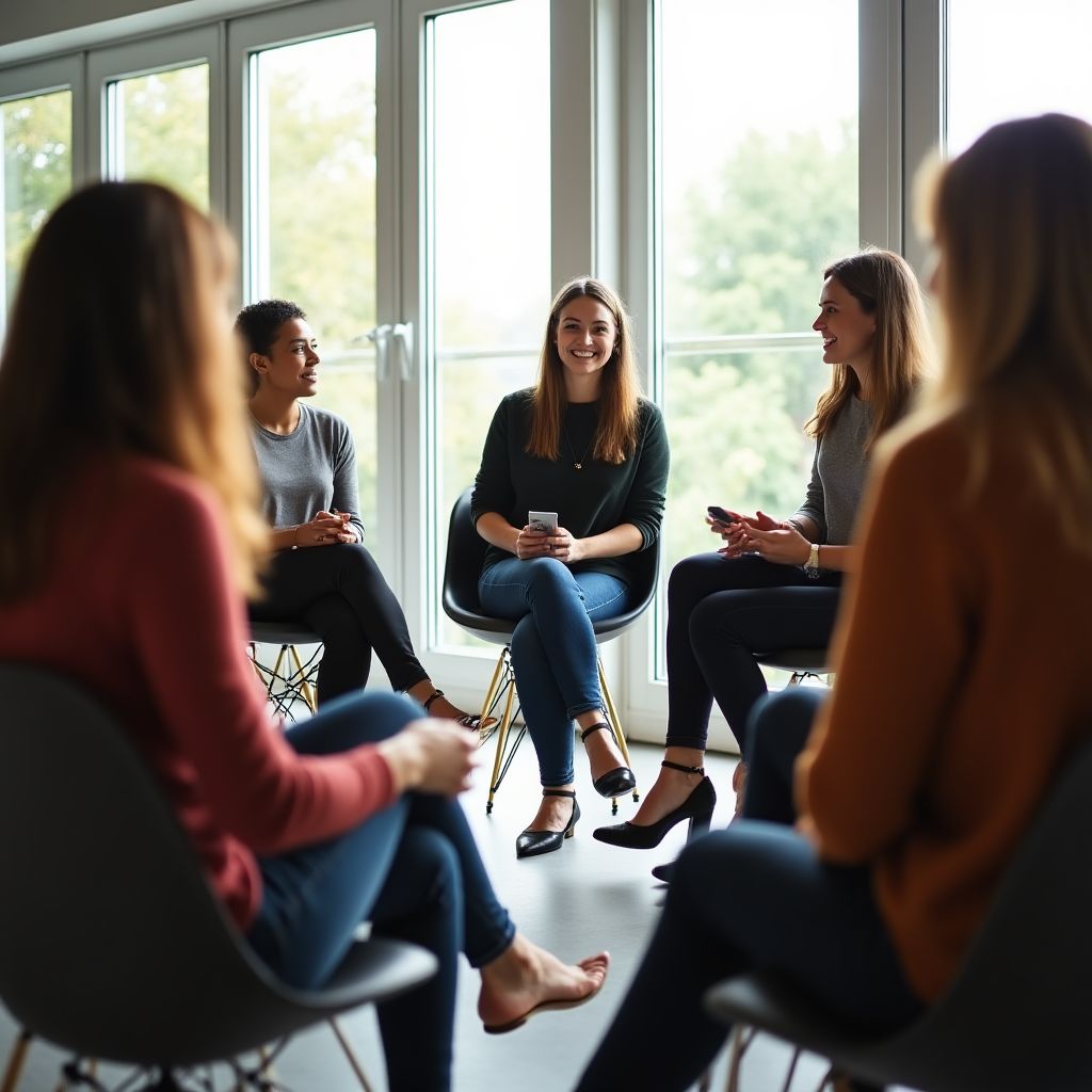 Sesiune de grup de dezvoltare personală la MindPath